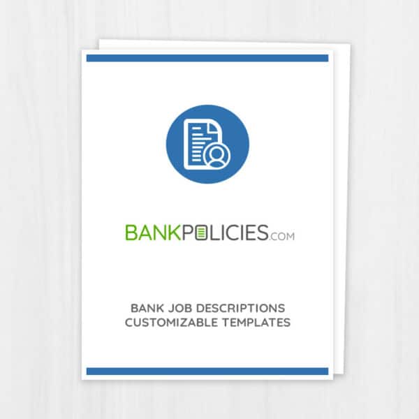  Chief Credit Officer Job Description Template BankPolicies