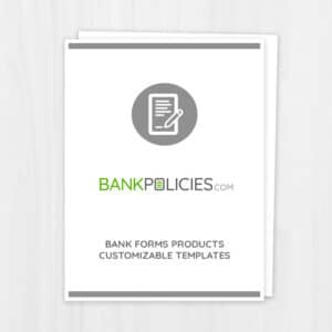 Bank Administrative Form Template Package