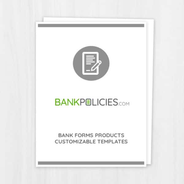 Bank Human Resources Form Template Package